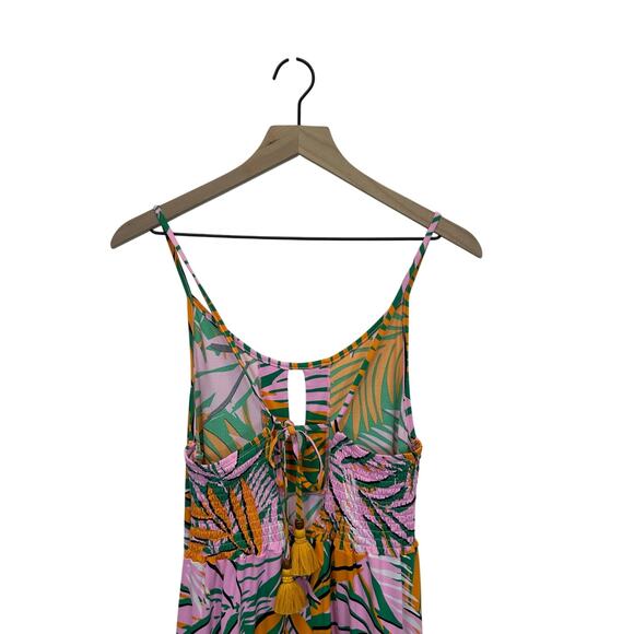 MAAJI Yellowstone Magnific Tropical Resort Vibes Cover-up Maxi Dress Size M - Picture 5 of 10